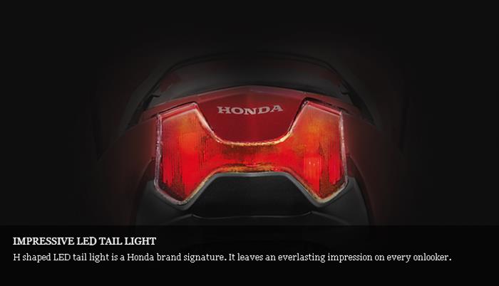 honda unicorn tail light cover