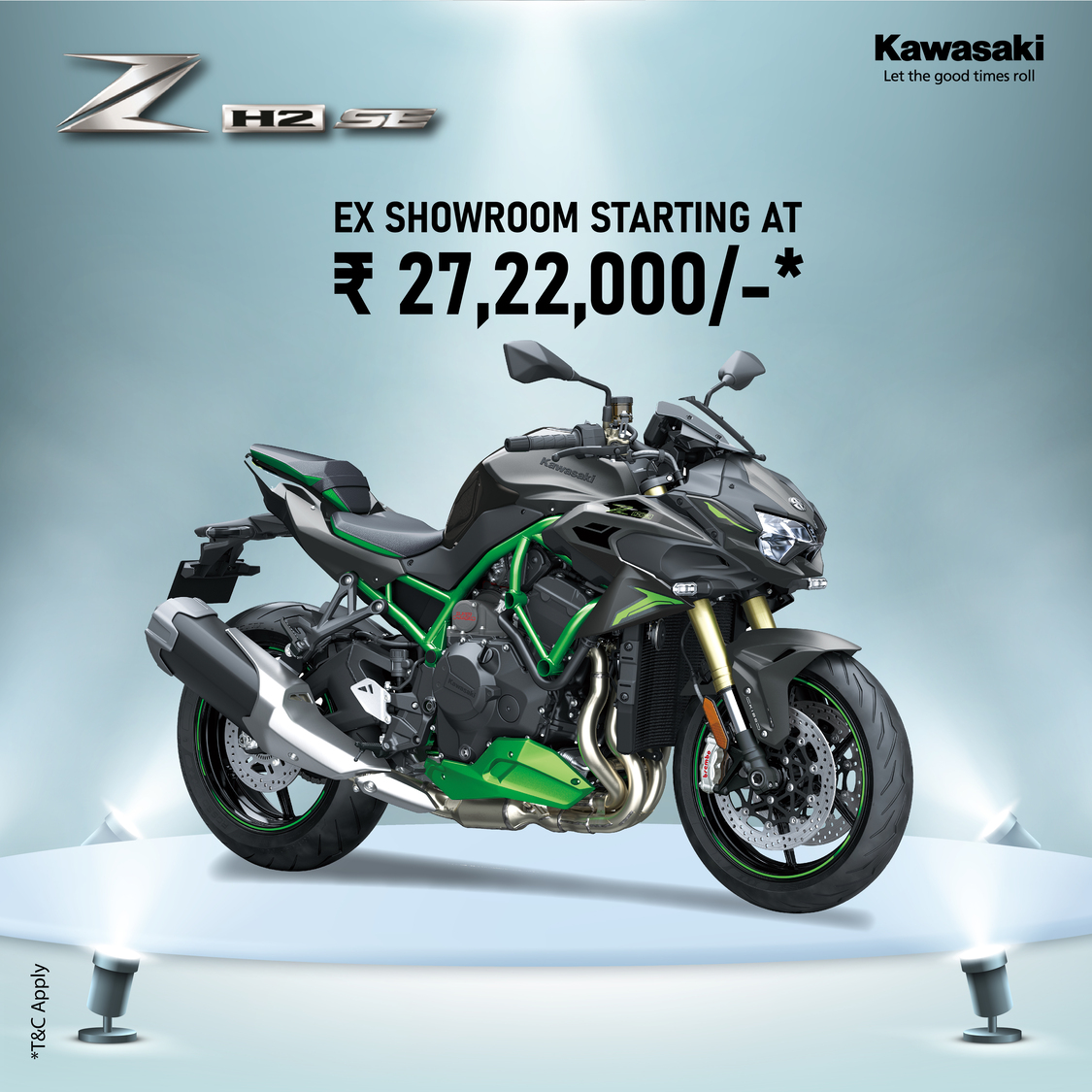 ZH2 03 - 2023 Kawasaki Z H2 Supercharged Motorcycles Launched in India ZH2 03