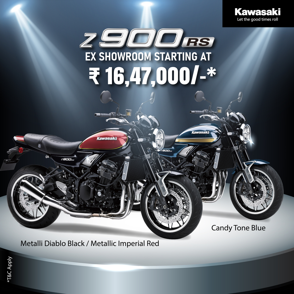 2023 Kawasaki Z900 RS Launched in India at Rs 16.47 lakh - closeup