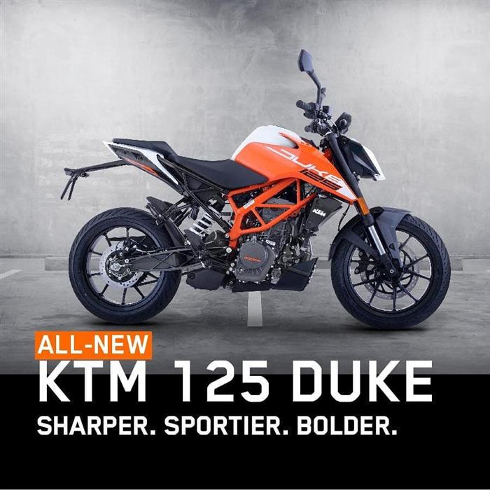 New KTM Duke 125 - Showing 