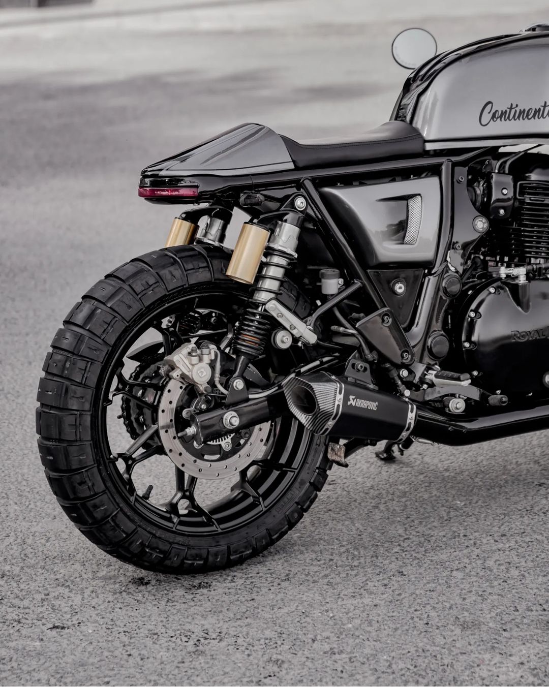 Neev Royal Enfield Continental GT 650 Cafe Racer Details & Live Photos - bottom