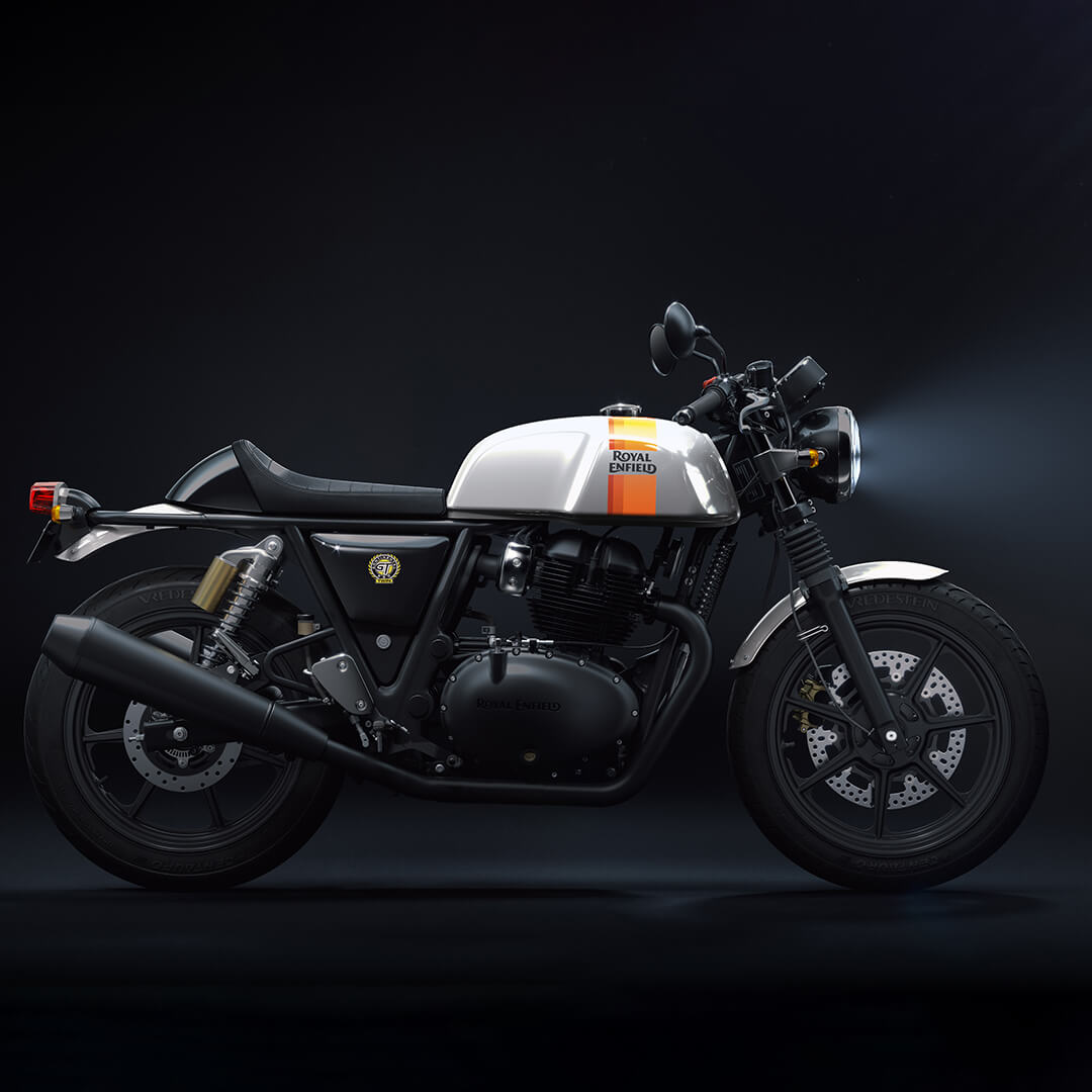 2023 Royal Enfield INT 650 and GT 650 Make Official Debut - Report - front