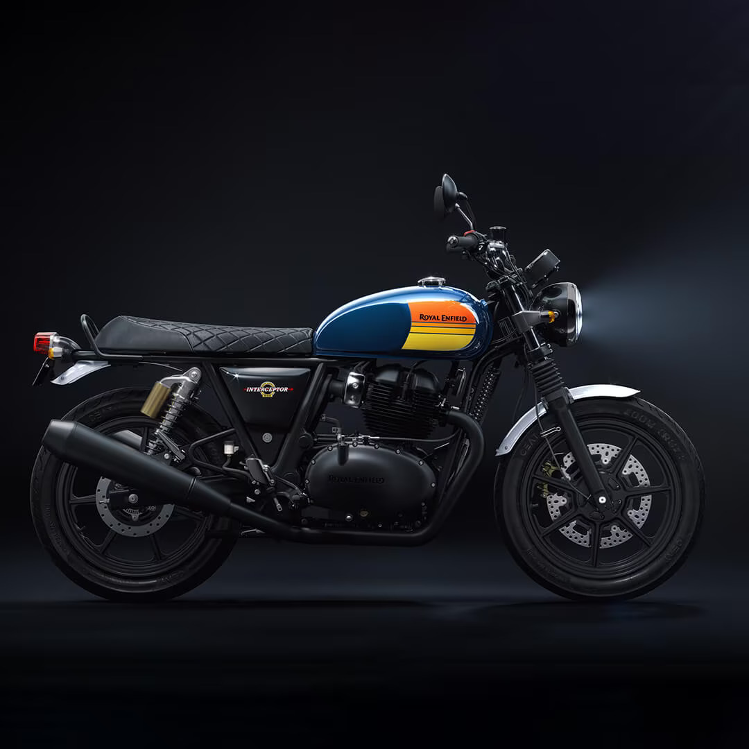 2023 Royal Enfield INT 650 and GT 650 Make Official Debut - Report - front