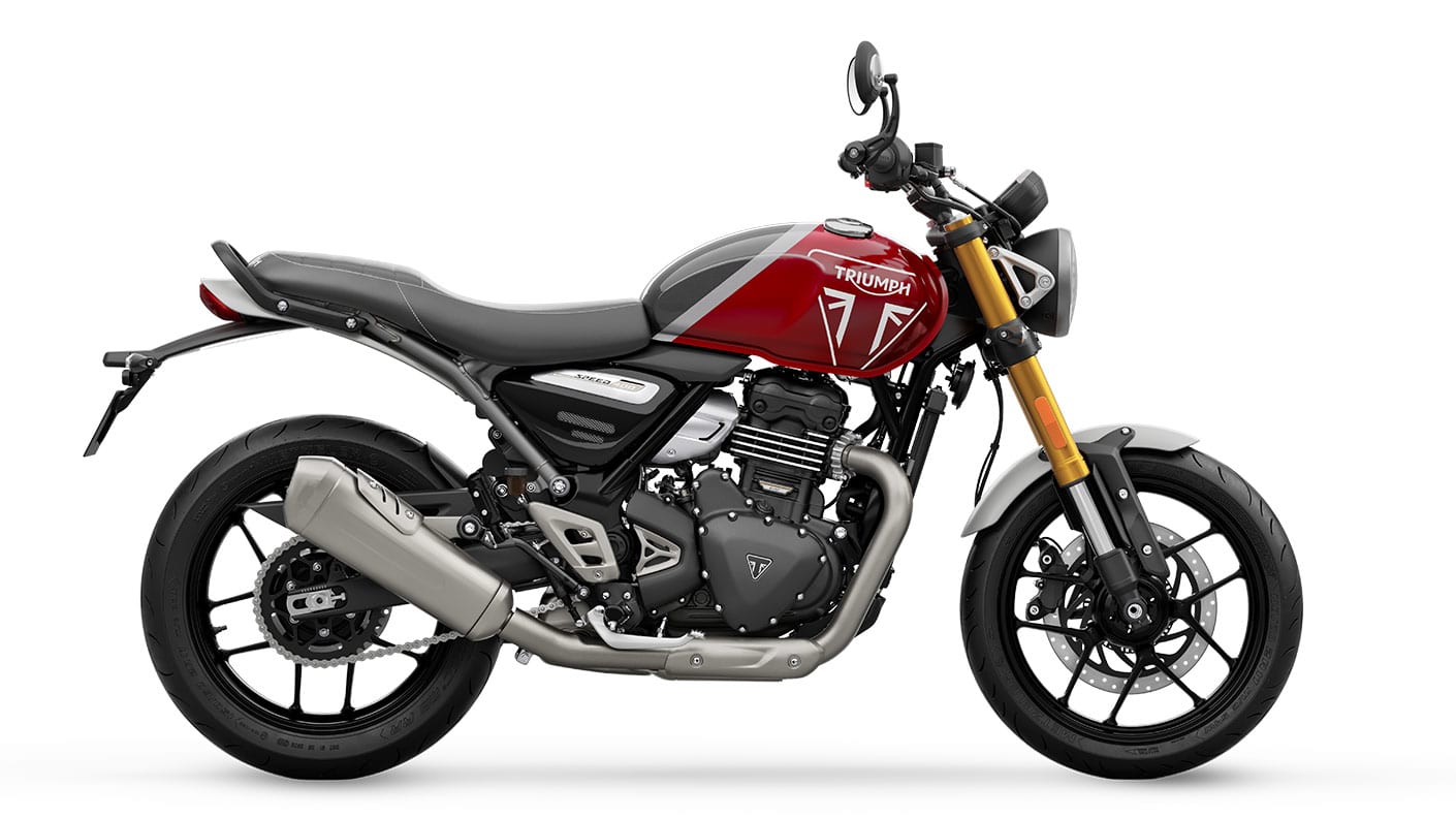 Triumph Speed 400 and Scrambler 400X Unleashed - 398cc, 40 HP, 37.5 NM - midground