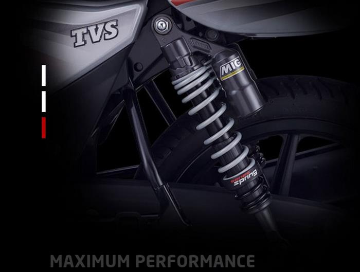 Tvs phoenix rear on sale shock absorber price