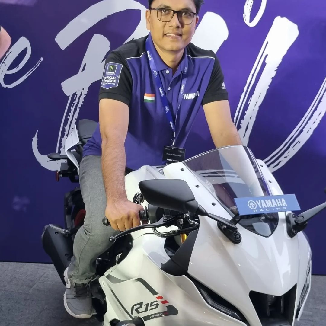 New Yamaha R3, MT-03, R7, MT-07, and White R15 V4 Showcased in India - macro