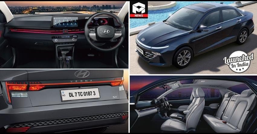 2023 Hyundai Verna Launched in India - Details and Full Price List