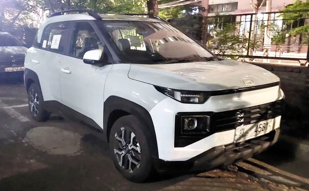 Hyundai Exter Micro SUV Leaked - Watch Out Tata Punch! - front