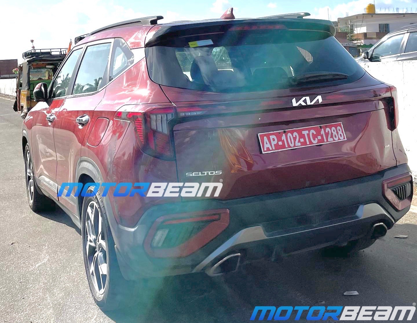 2024 Kia Seltos Spotted Undisguised in India - Launch Soon! - bottom