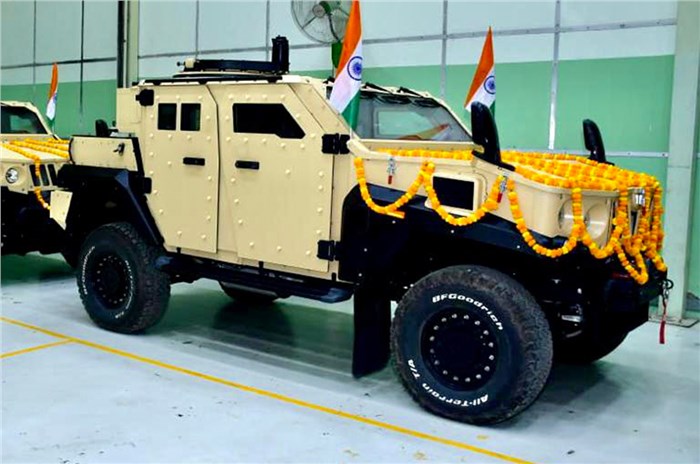 New Mahindra Armado Armoured Vehicle Deliveries Commence - Report - shot