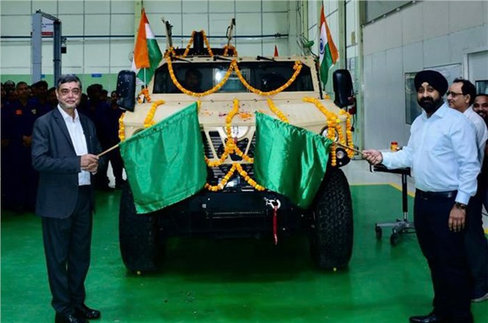 New Mahindra Armado Armoured Vehicle Deliveries Commence - Report - snapshot
