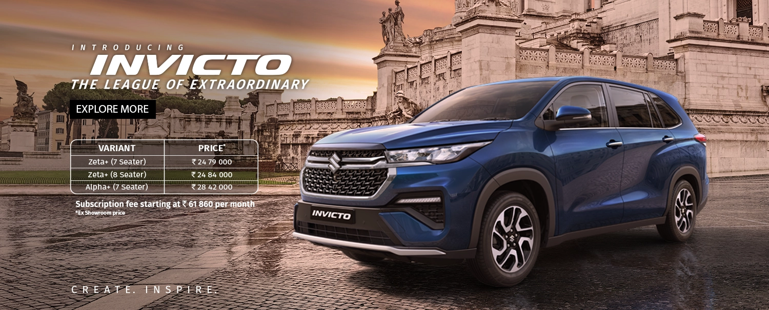 Maruti Suzuki Invicto 9 - Maruti Suzuki Invicto Premium MPV Launched in India at Rs 24.79 lakh Maruti Suzuki Invicto 9