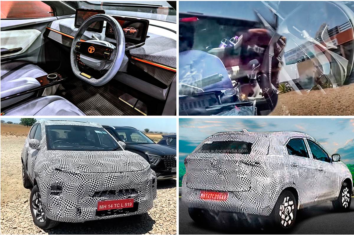 2024 Tata Nexon SUV Interior Spotted For the First Time - Report - portrait