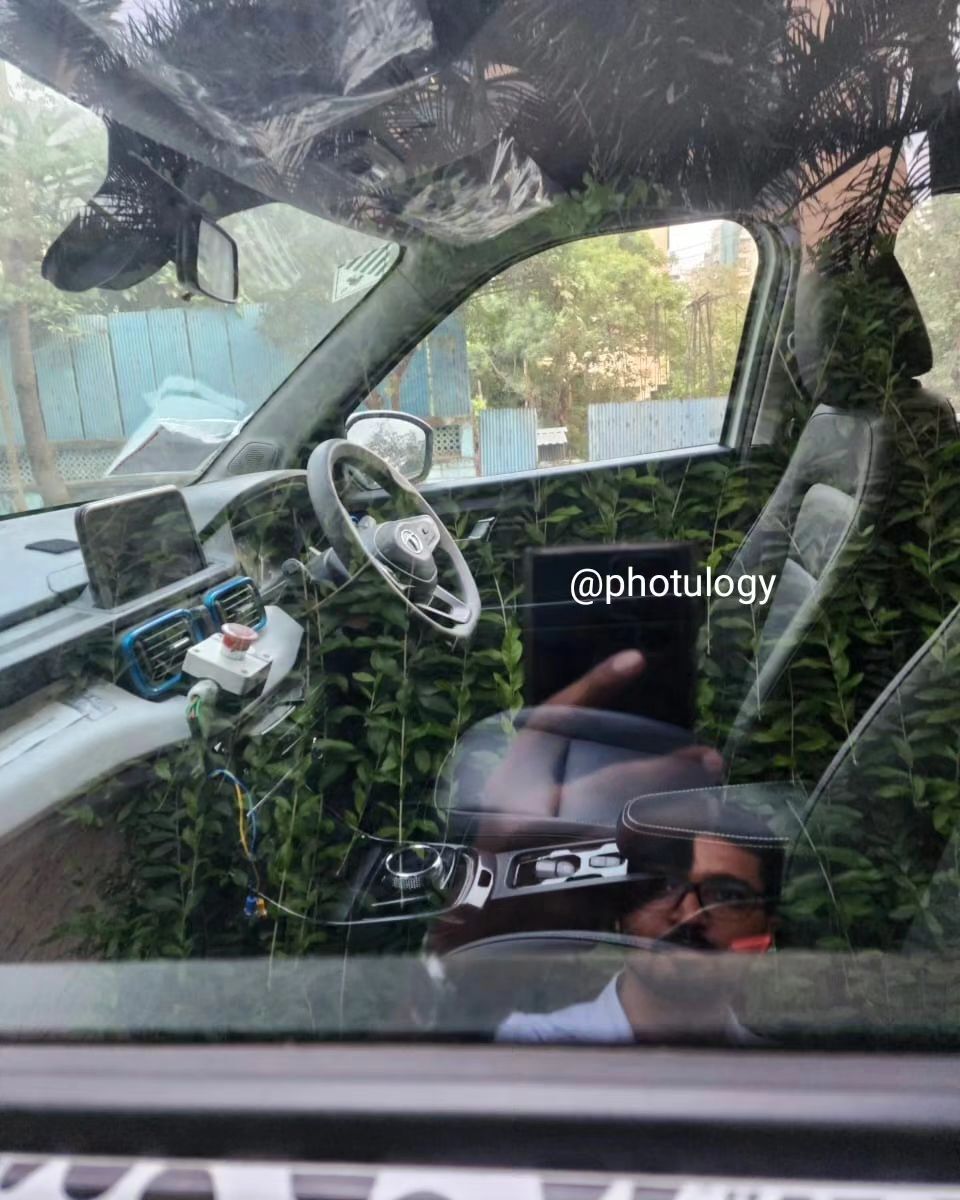 Tata Punch EV Spotted Testing In India - Live Photos By Photulogy - snap