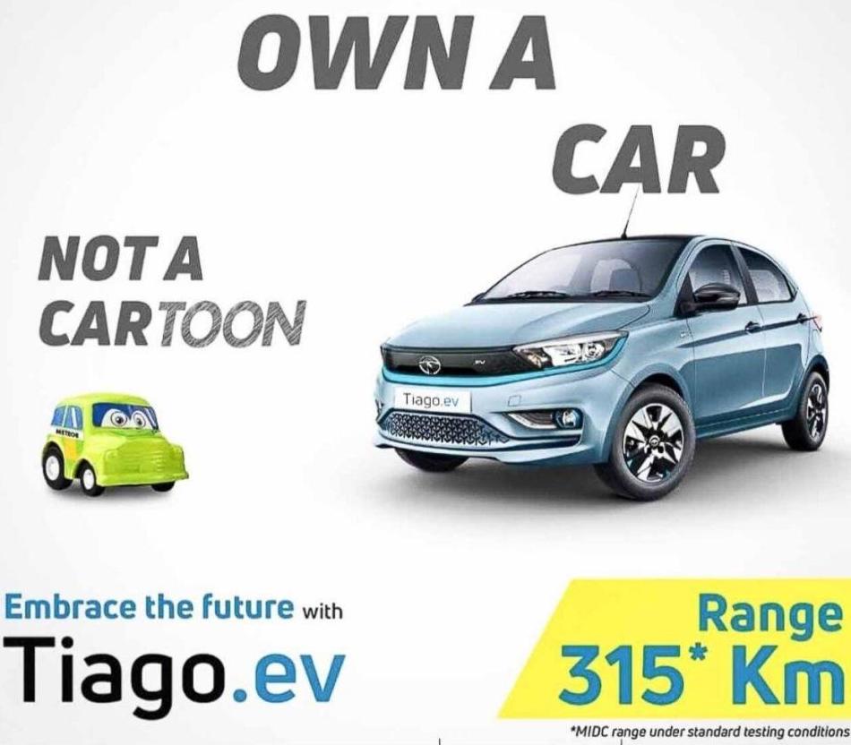 Tata Tiago EV vs MG Comet EV - A Battle for Your Attention - right