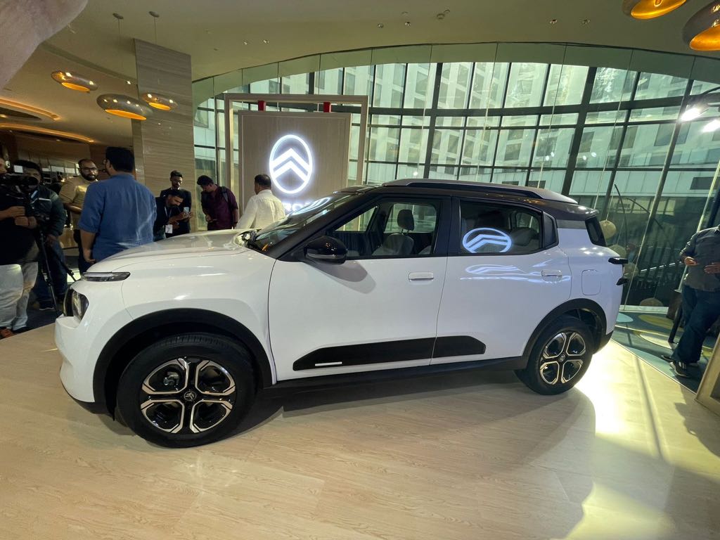 Citroen C3 Aircross SUV Makes Official Debut in India; Rivals Hyundai Creta - top