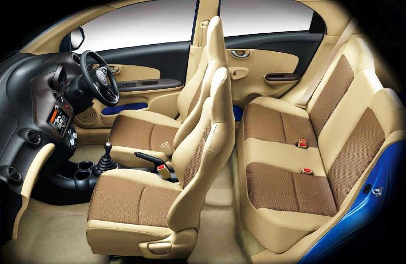 Honda Brio Interior Space