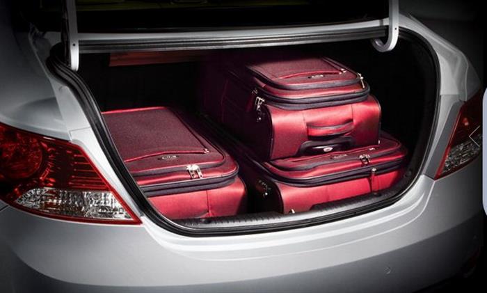 Boot Space of Hyundai Verna