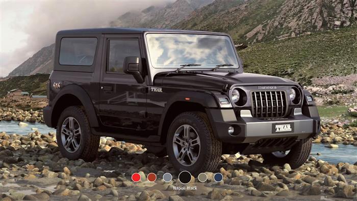 New Mahindra Thar Napoli Black New Mahindra Thar Napoli Black
