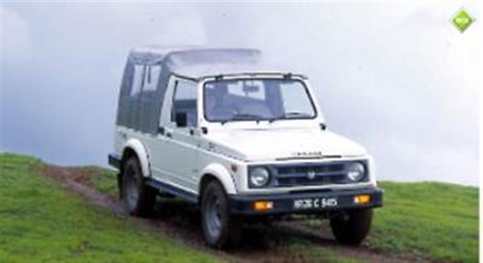 Maruti Gypsy Front 3-Quarter Maruti Gypsy Front 3-Quarter