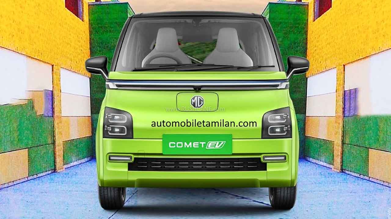 MG Comet EV Official Brochure Leaked Ahead of Launch in India - closeup