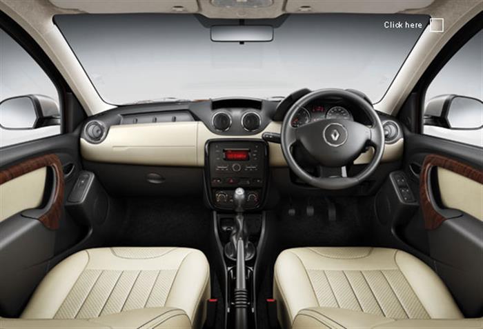 Renault Duster - Interior photos of.