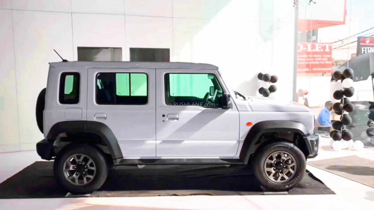 White Maruti Suzuki Jimny Dealer Price Leaked - Here Are The Details - back