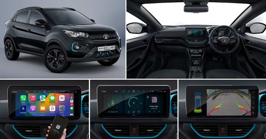 Tata Nexon EV Max Dark Launched - Gets Bigger 10.25" Touchscreen!