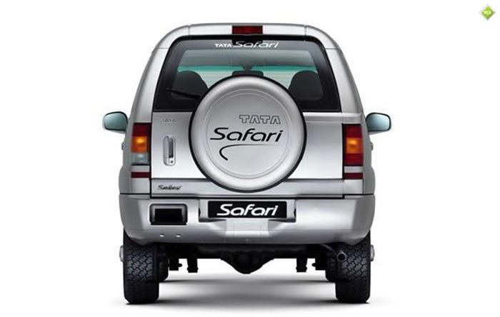 Tata safari deals back tyre cover