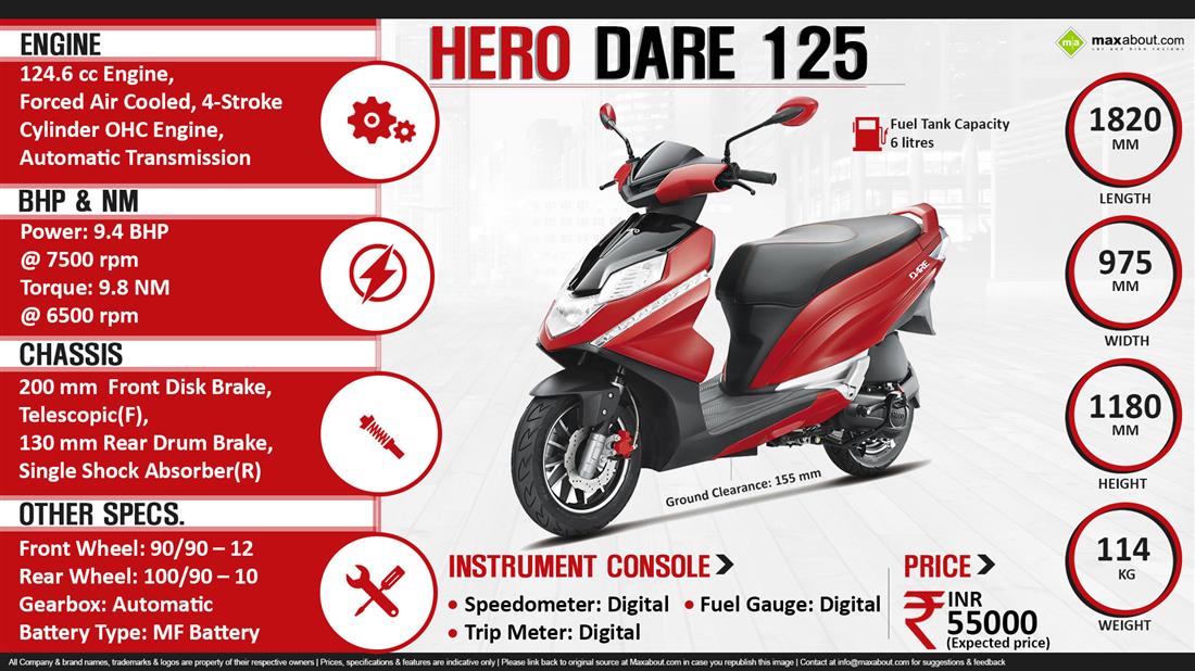 dare bike price