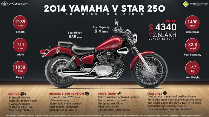 Yamaha star v star hot sale 250