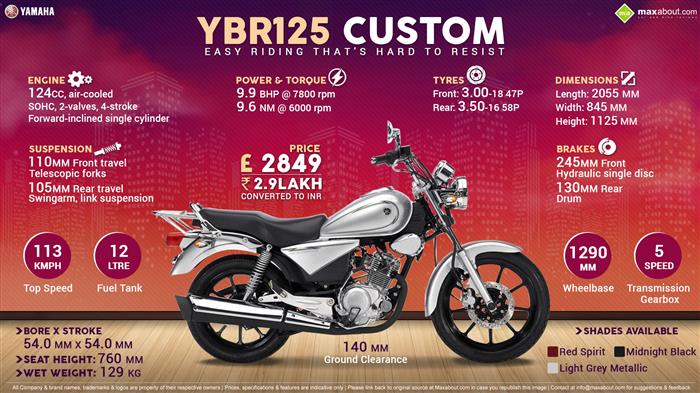 yamaha 125 custom cruiser