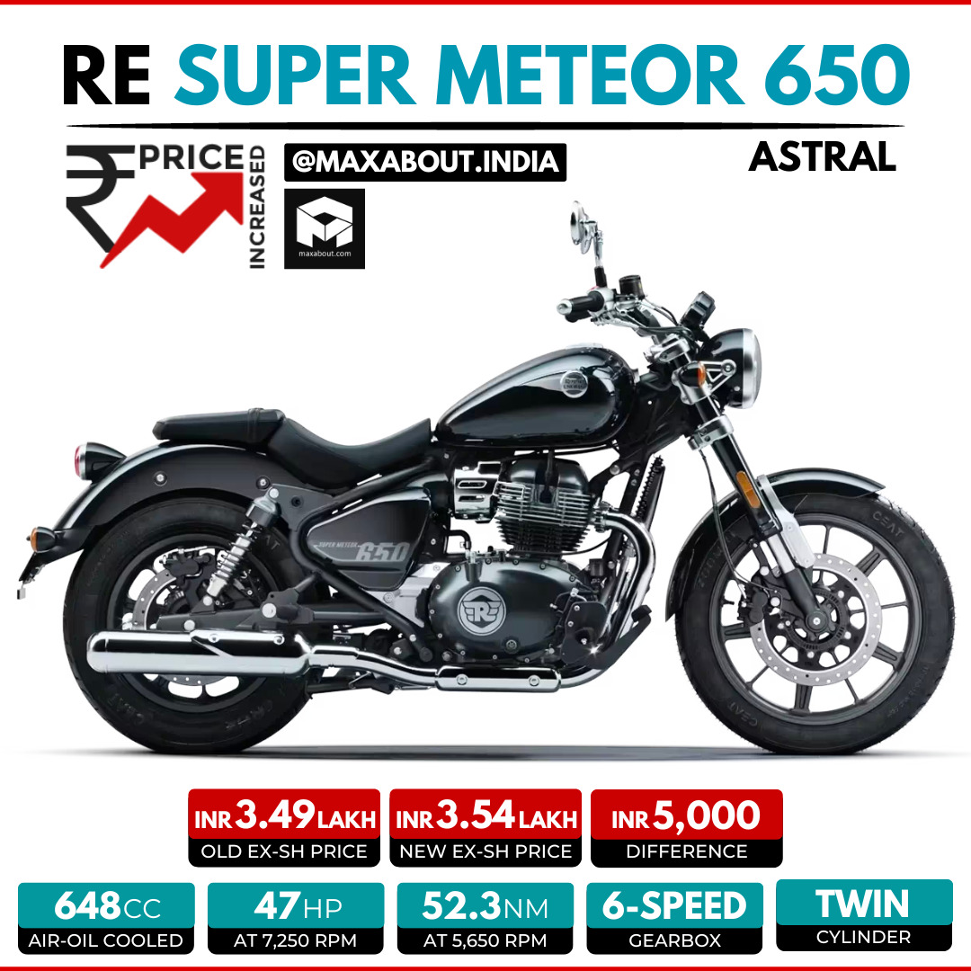 Royal Enfield SM650 Gets Expensive in India - Here Are The New Prices - front