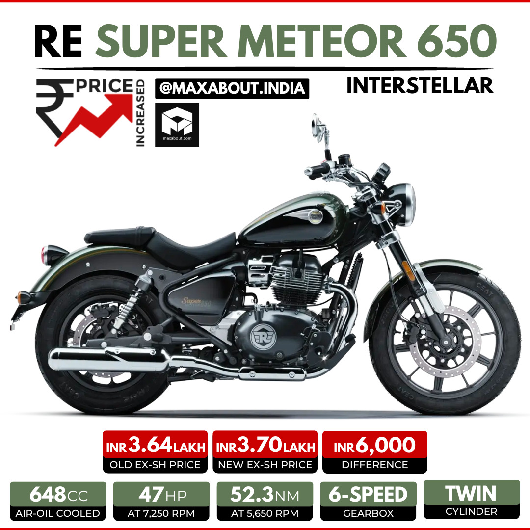 Royal Enfield SM650 Gets Expensive in India - Here Are The New Prices - snapshot