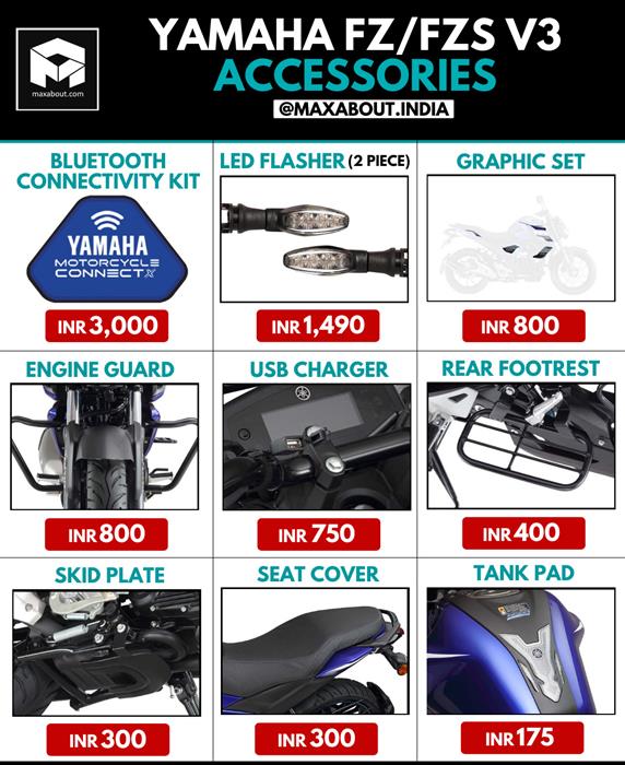 Yamaha best sale fz spares