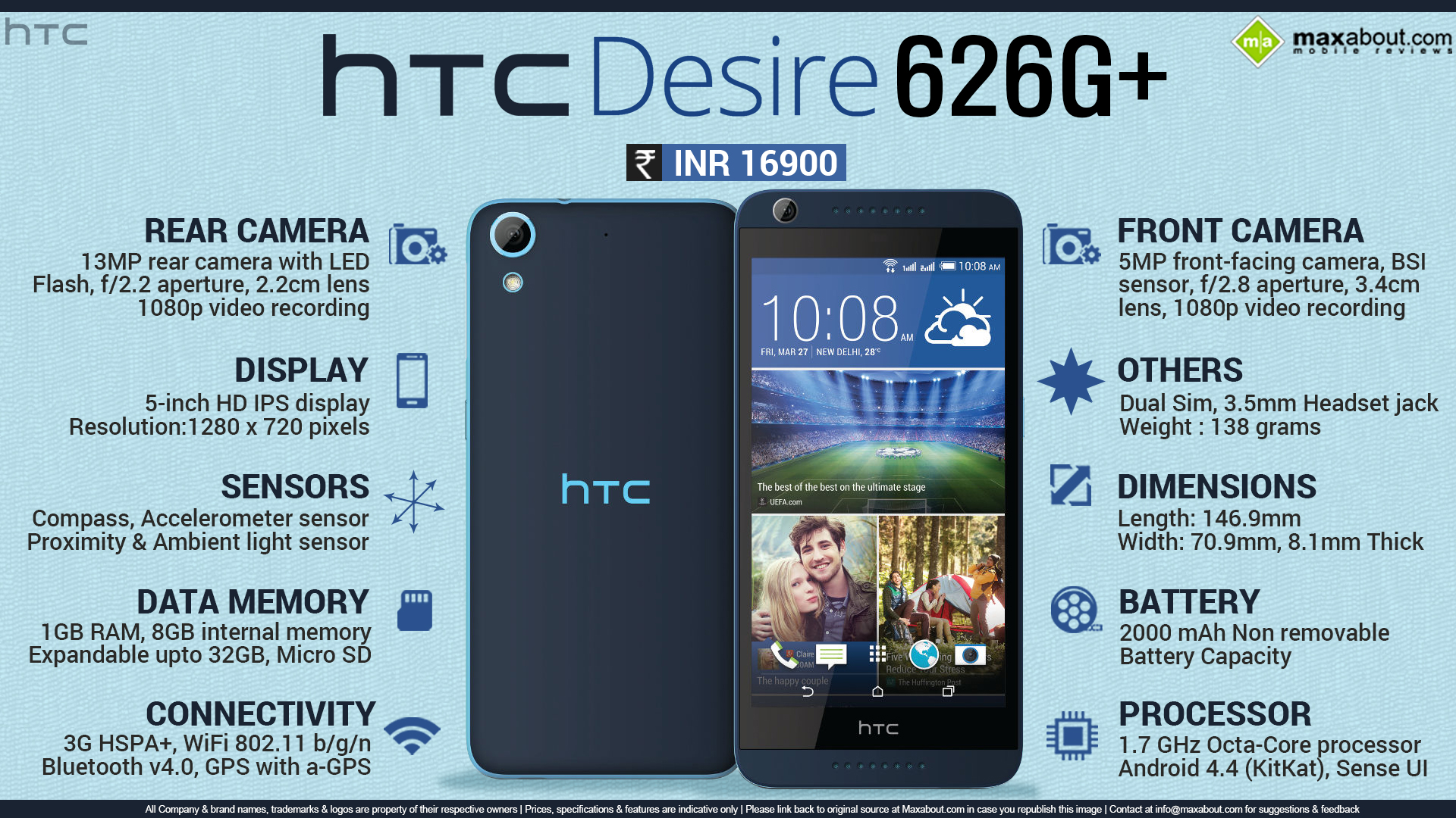 htc desire 626 g 