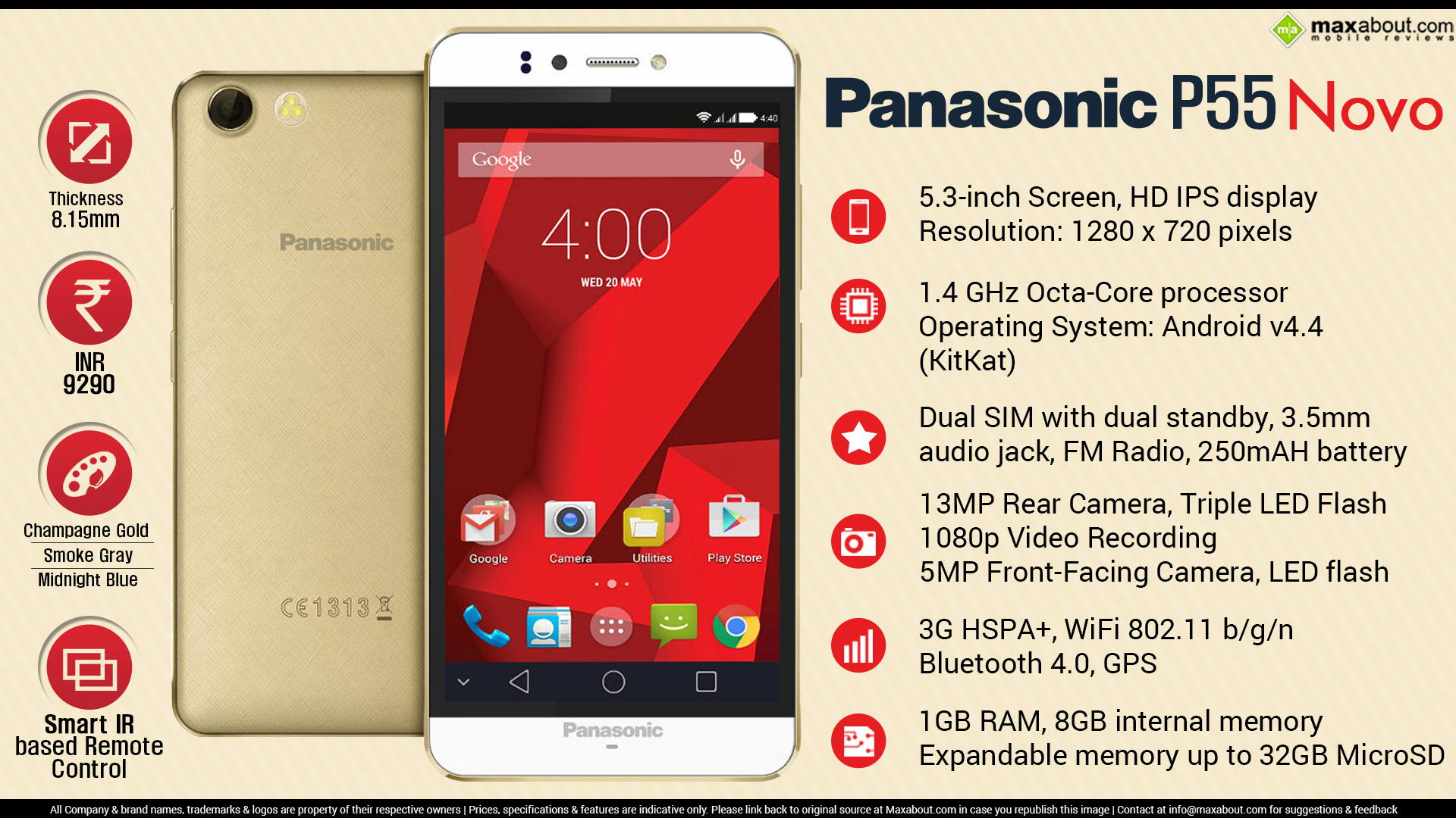 Panasonic Introduces Waterproof Smartphones