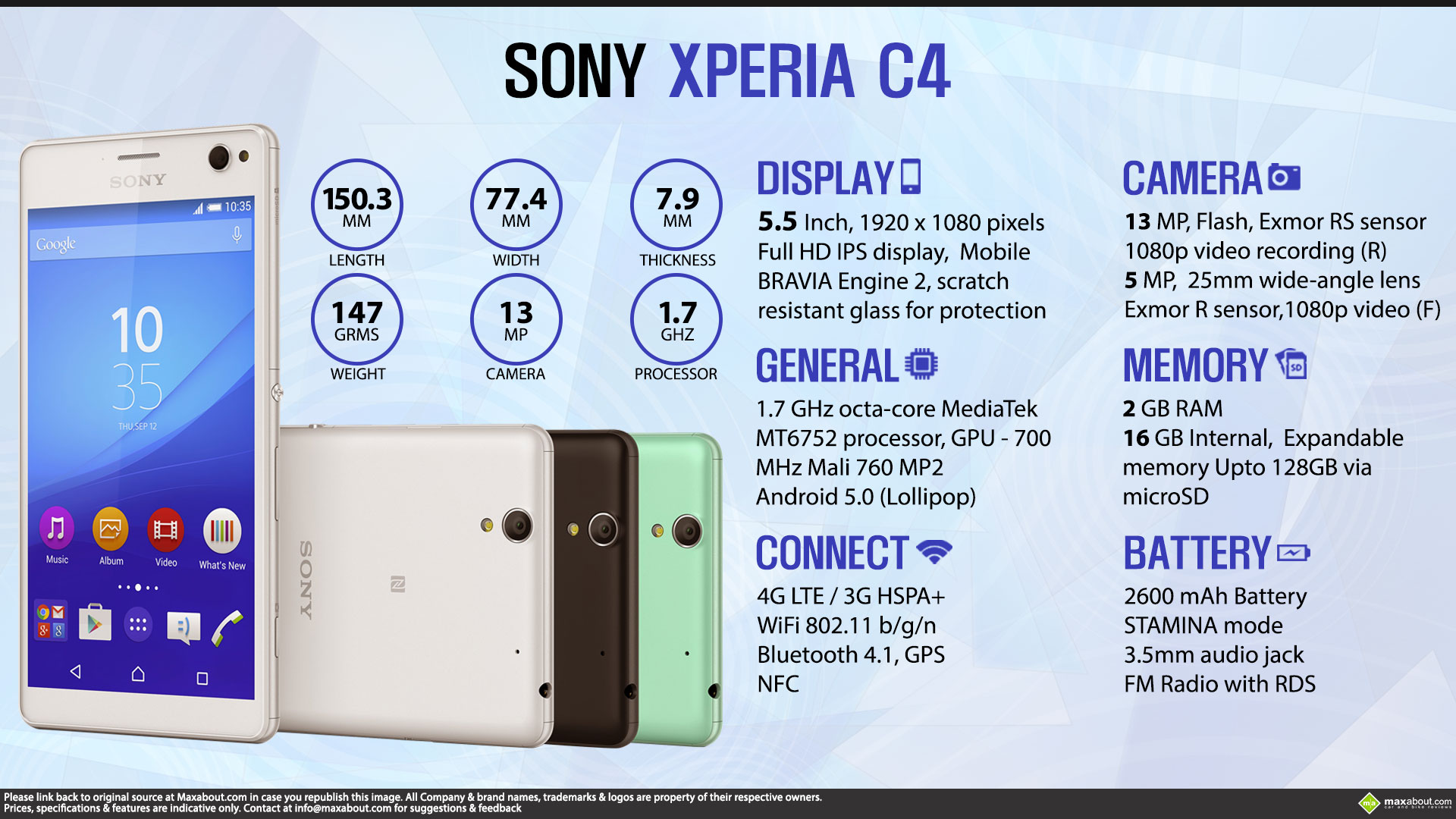 Đánh Giá Chi Tiết điện Thoại Sony C4
