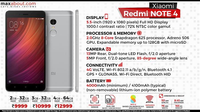 Redmi note 4 online bluetooth