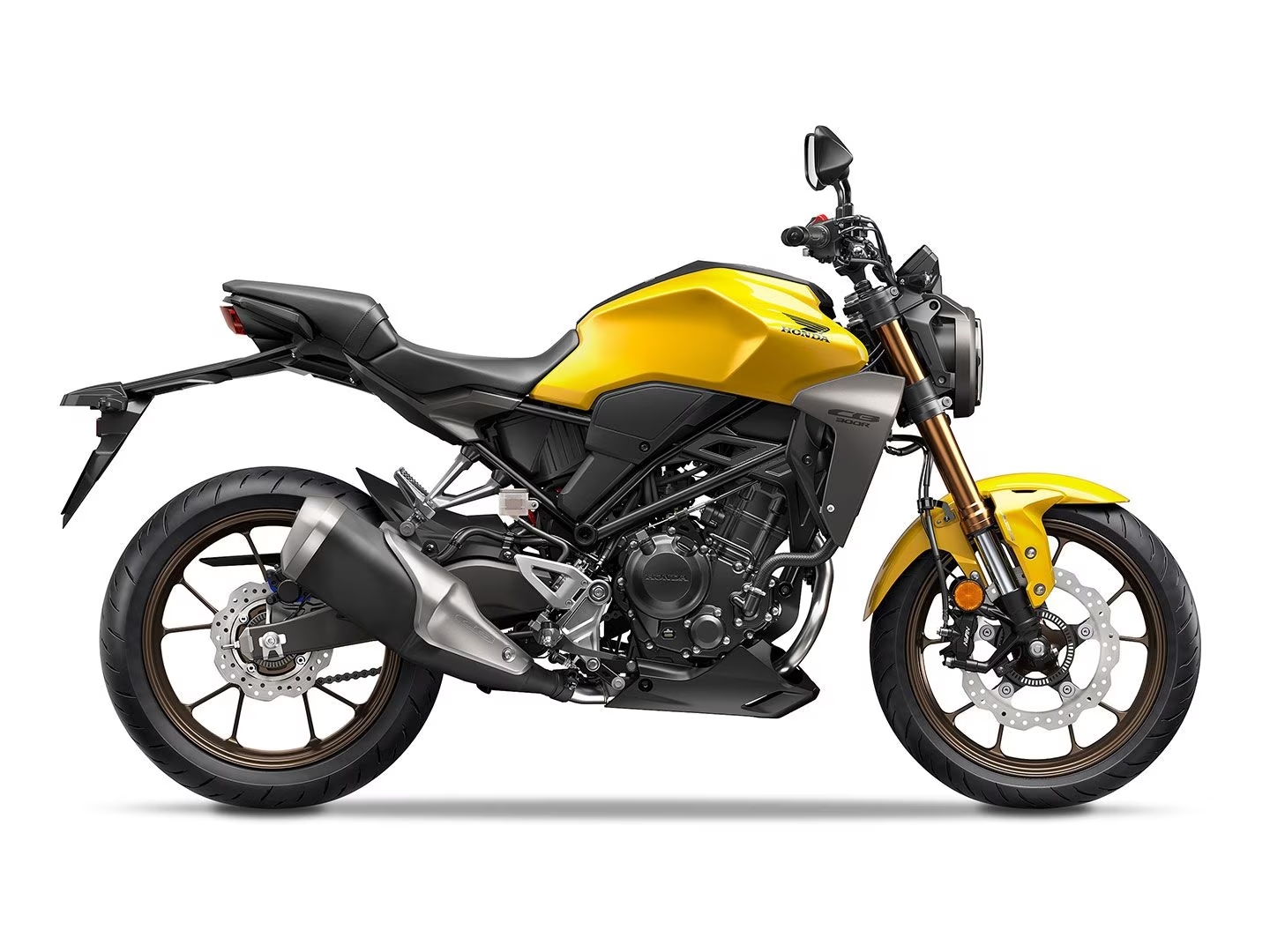2024 Honda CB300R Makes Official Debut - Now Available In Pearl Dusk Yellow - foreground