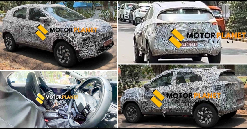 2024 Tata Nexon Compact SUV Spotted Again - Fresh Images