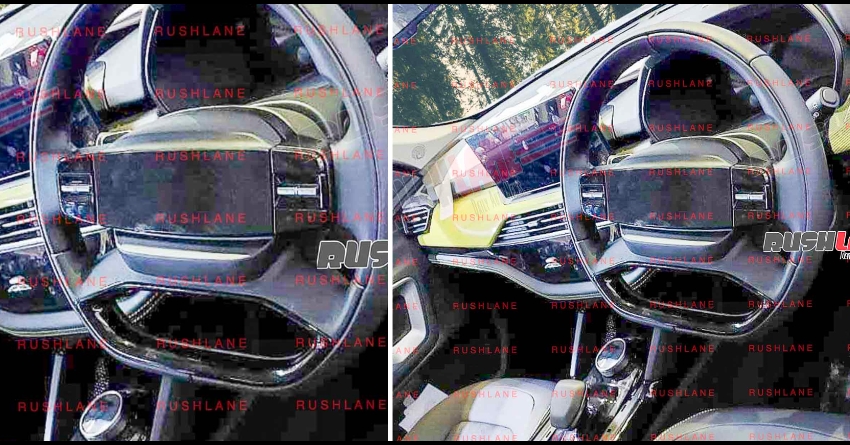 2024 Tata Safari Interior Leaked - The Steering Wheel Has A Touchscreen?