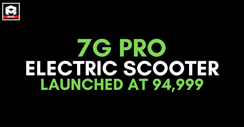 ePluto 7G PRO Electric Scooter Launched in India at 94,999