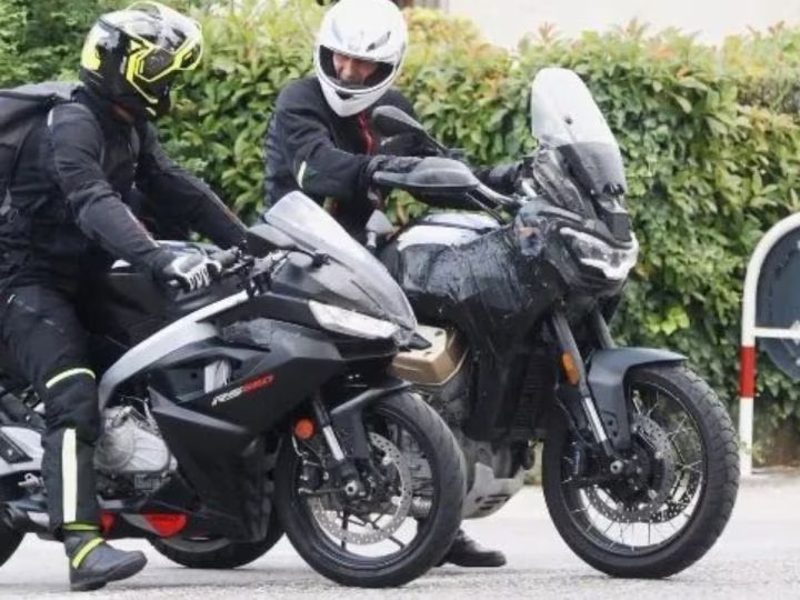 Aprilia RS440 Spotted 2 - Aprilia RS440 Sports Bike Spotted Testing Again - New Photos and Details Aprilia RS440 Spotted 2