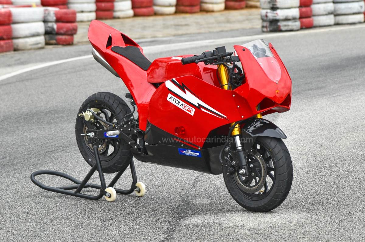 Atom GP1 Launched at Rs 2.75 lakh - India's 1st Race Bike For Kids - frame