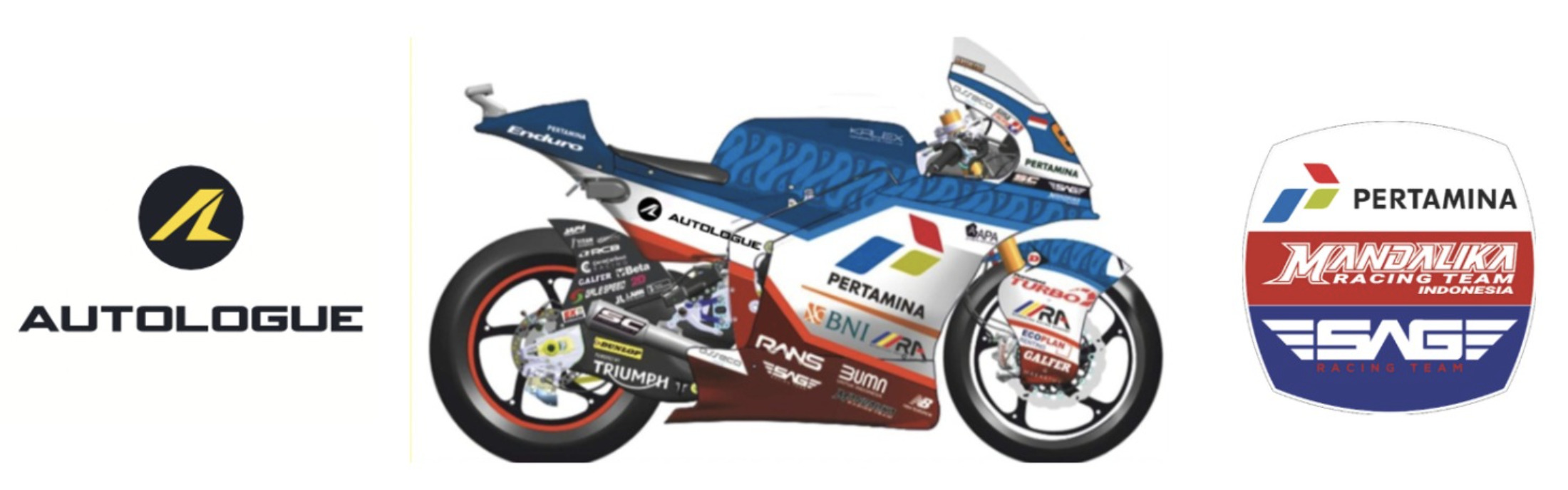 Bharat GP 2023 - Autologue Design Announces Its Partnership With Pertamina Mandalika SAG Team - shot