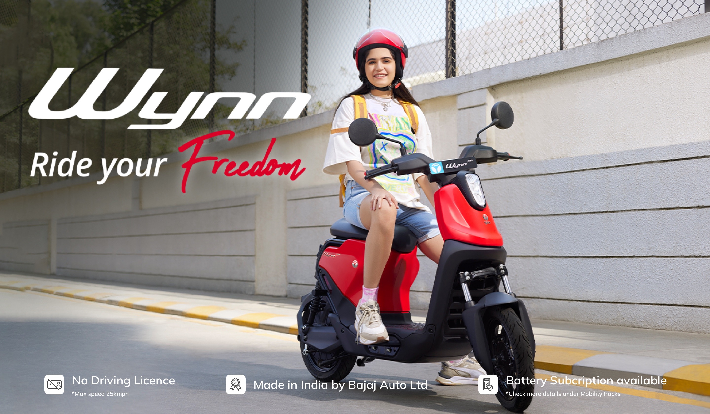 Bajaj YULU Wynn Electric Scooter Launched In India At Rs 55,555 - portrait