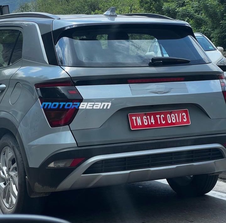 Electric Hyundai Creta SUV Spotted Testing in India - Live Photos - snapshot