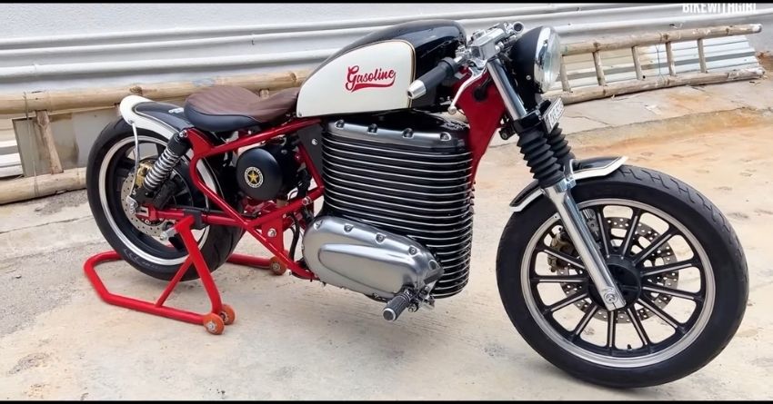 1984 Royal Enfield Standard Motorcycle Converted Into Electric Bobber
