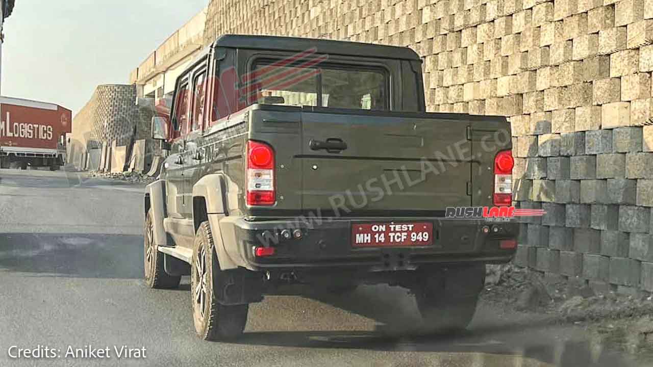 Force Gurkha Pickup Truck Spotted Testing For The First Time - image
